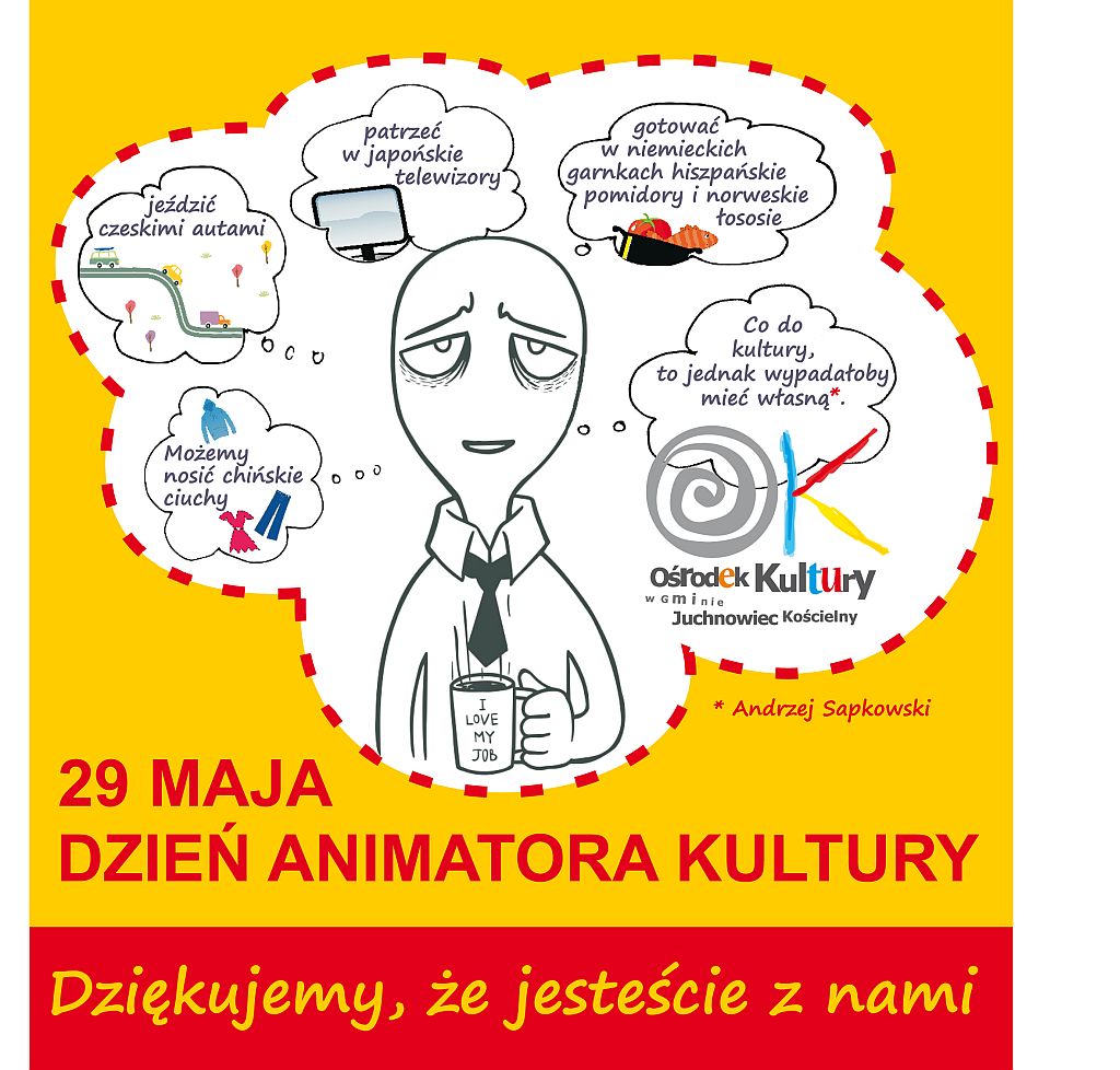 Plakat Dnia Działacza Kultury