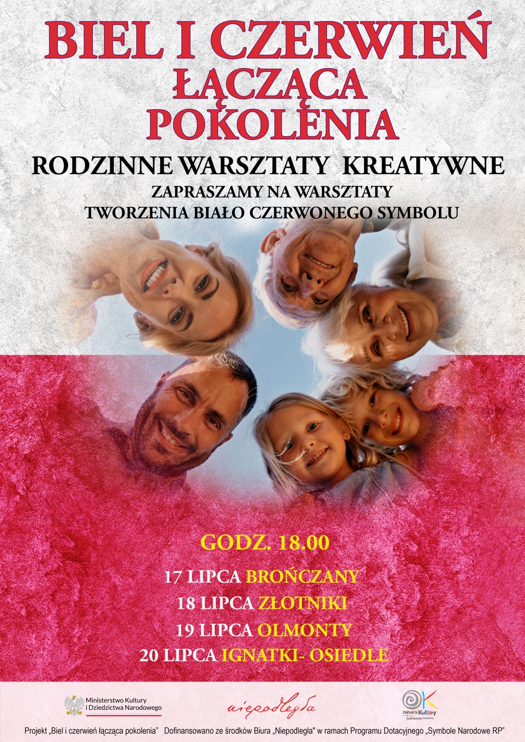 Na zdjęciu plakat warsztatów