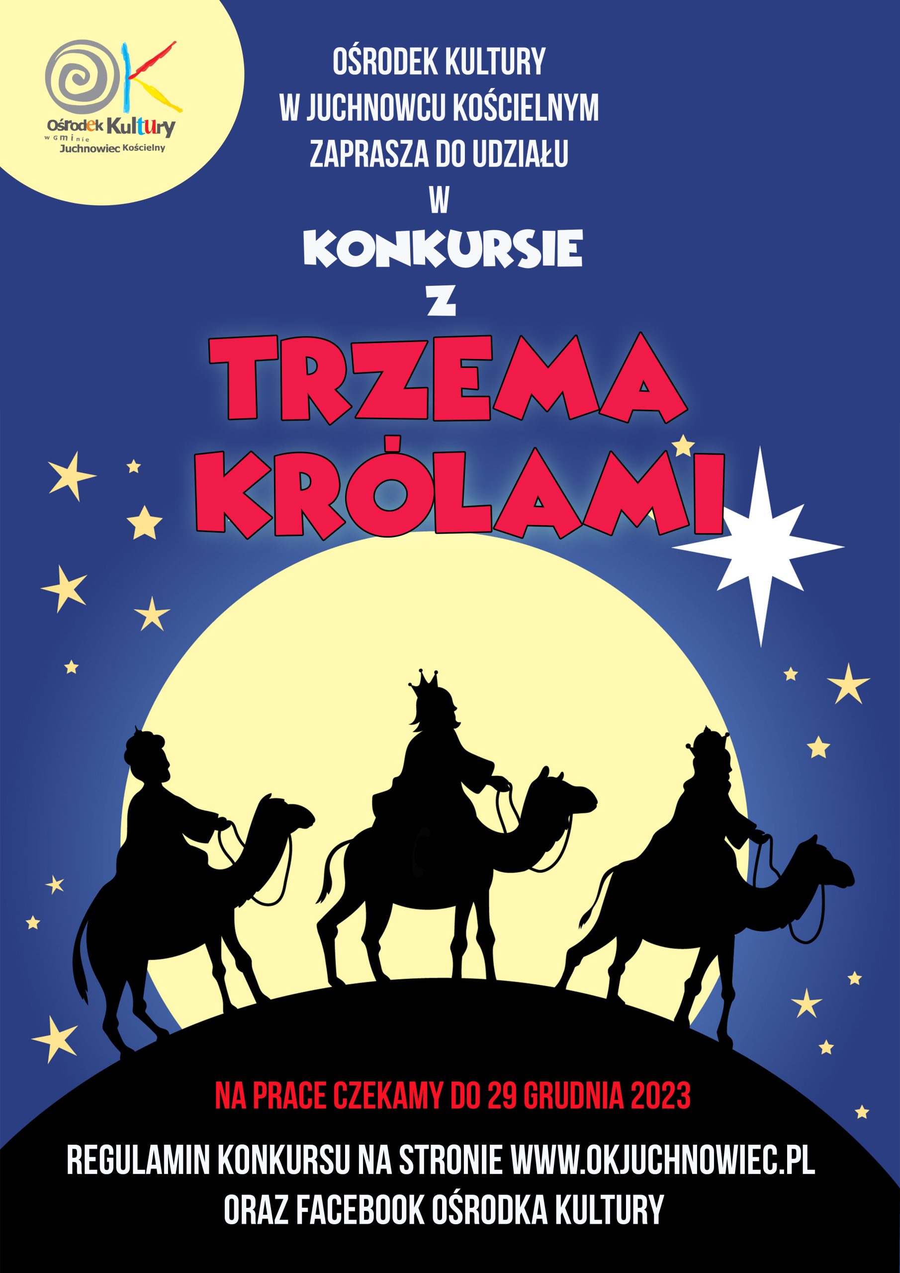 Na zdjęciu plakat konkursu