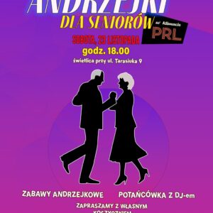 Na zdjęciu plakat imprezy andrzejkowej