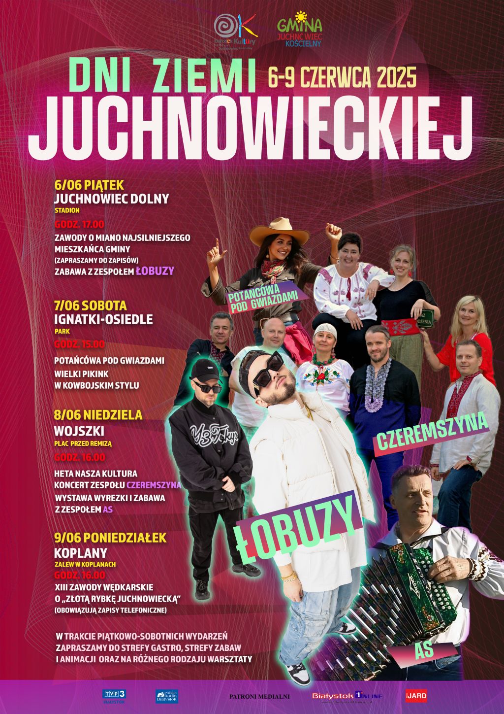 Na zdjęciu plakat Dni Ziemi Juchnowieckiej 2025