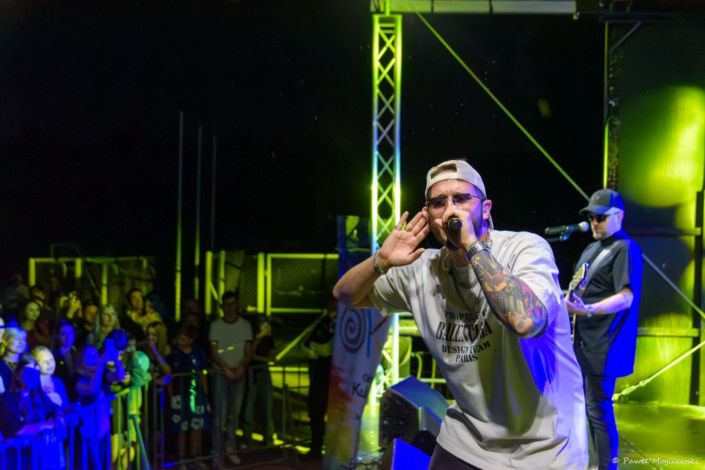 Na zdjęciu koncert zespołu Łobuzy