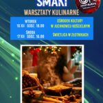 Na zdjęciu plakat warsztatów kulinarnych