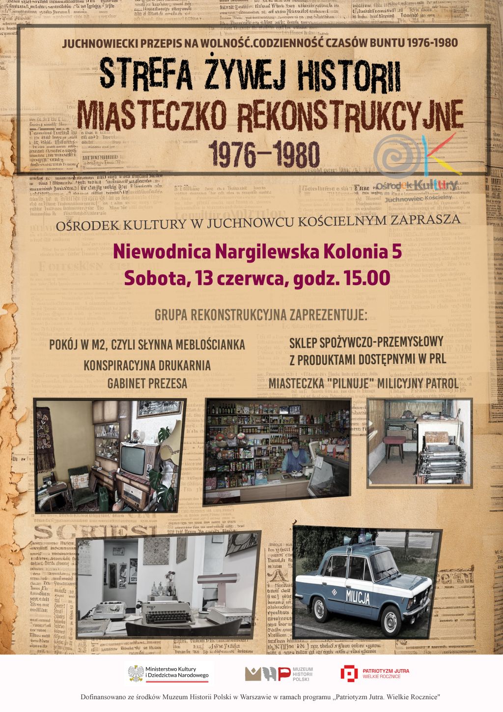 Na zdjęciu oficjalny plakat wydarzenia