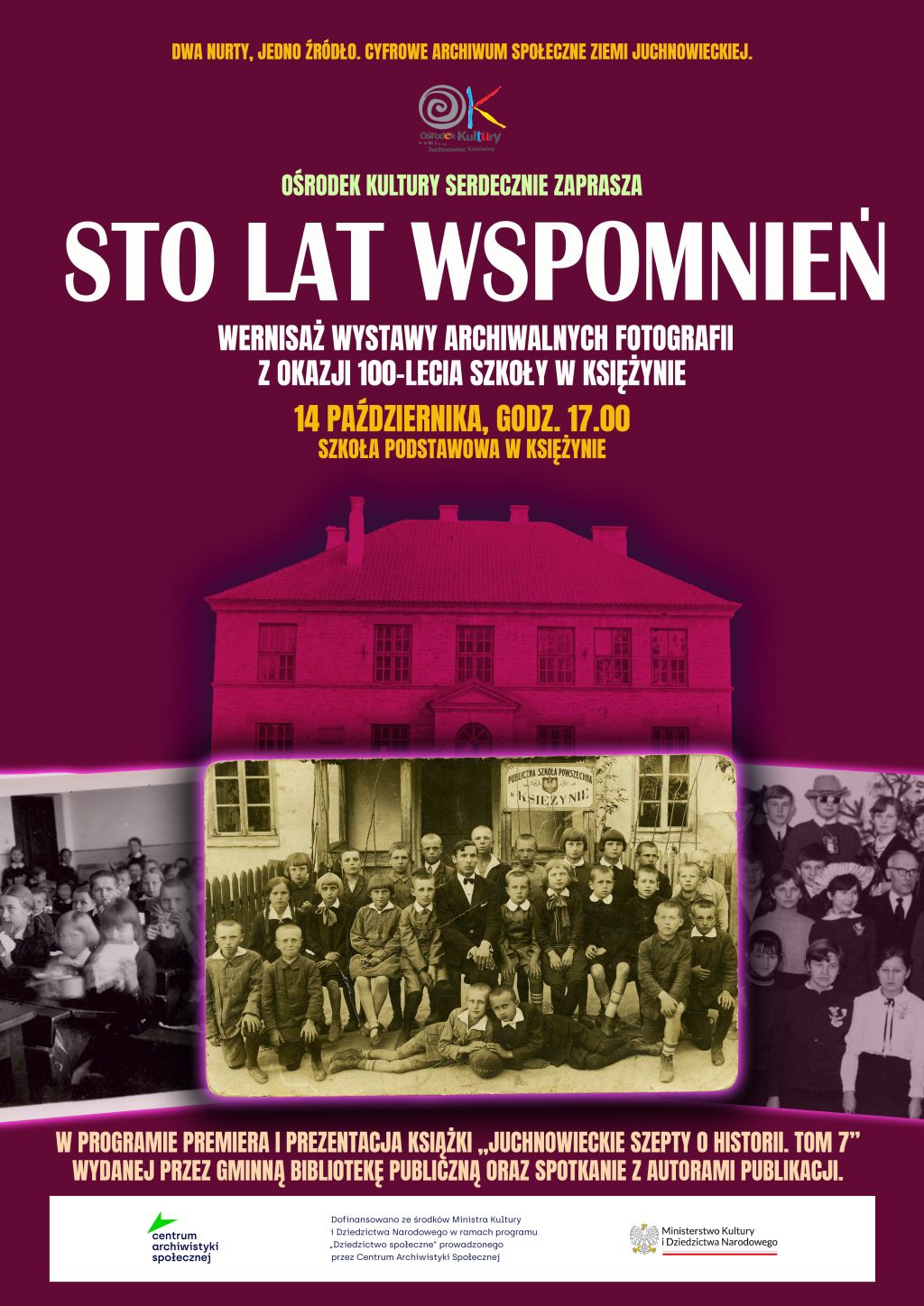 Na zdjęciu plakat wydarzenia